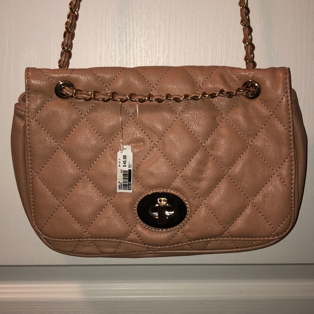 Brand new aldo quilted flap crossbody bag